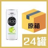 VIDAZERO有氣罐裝飲品青蘋果味325ml x24罐