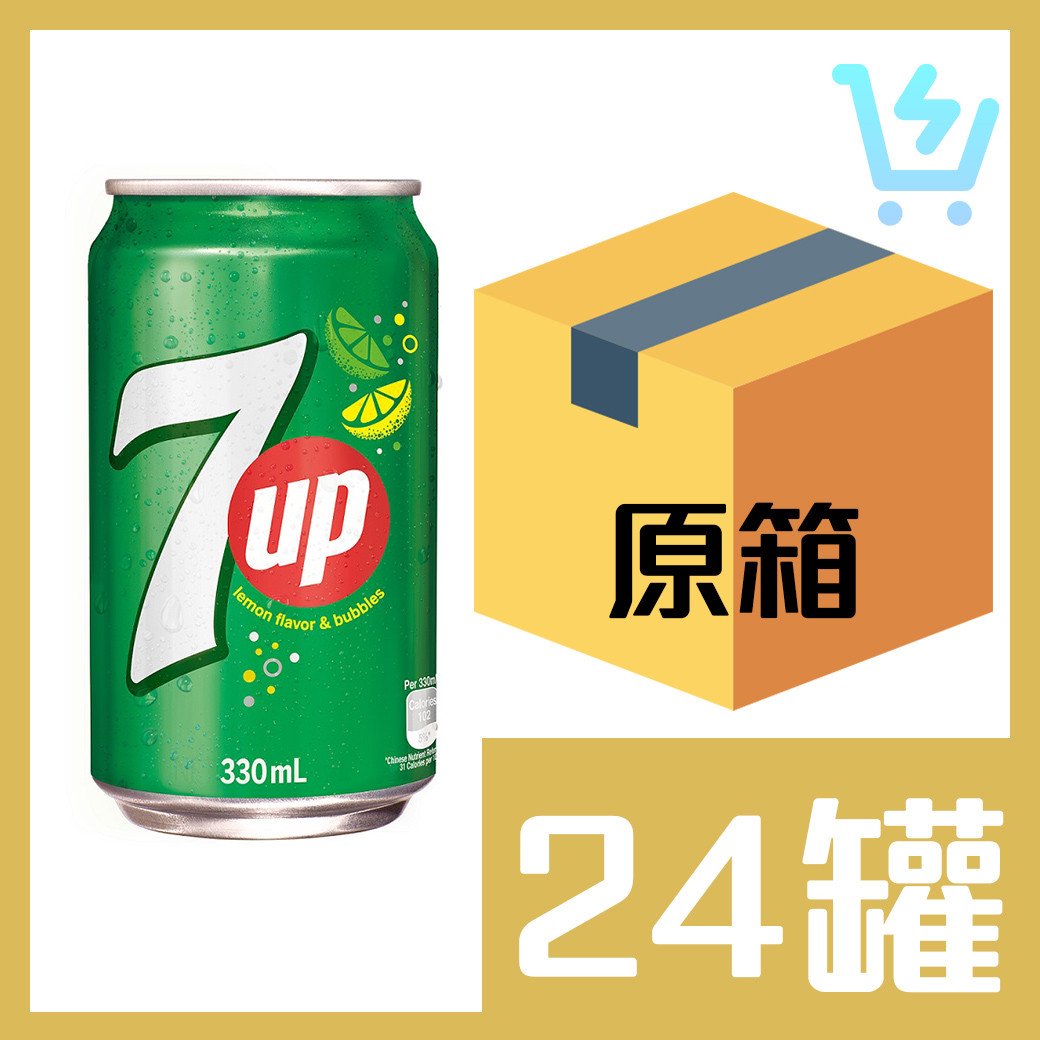 七喜330ml x24罐