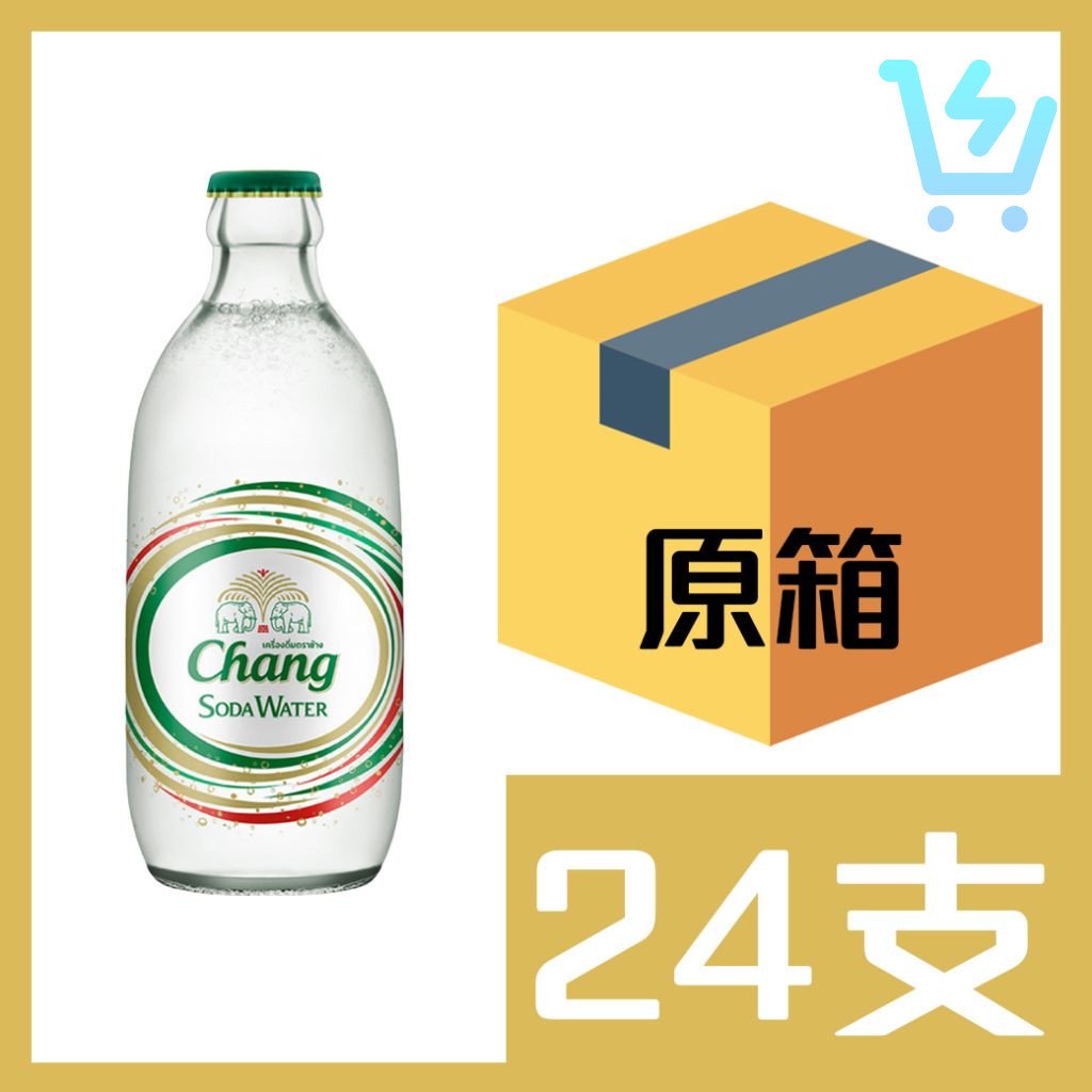 泰象梳打水325ml x24支