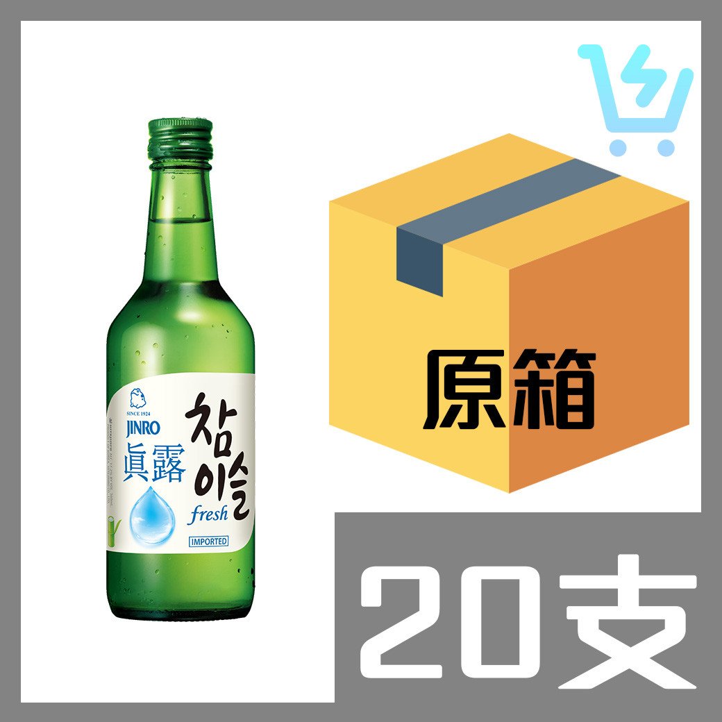 真露燒酒360ml x20支