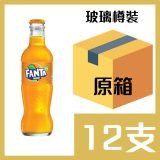 芬達橙汁250ml玻璃樽裝 x12支