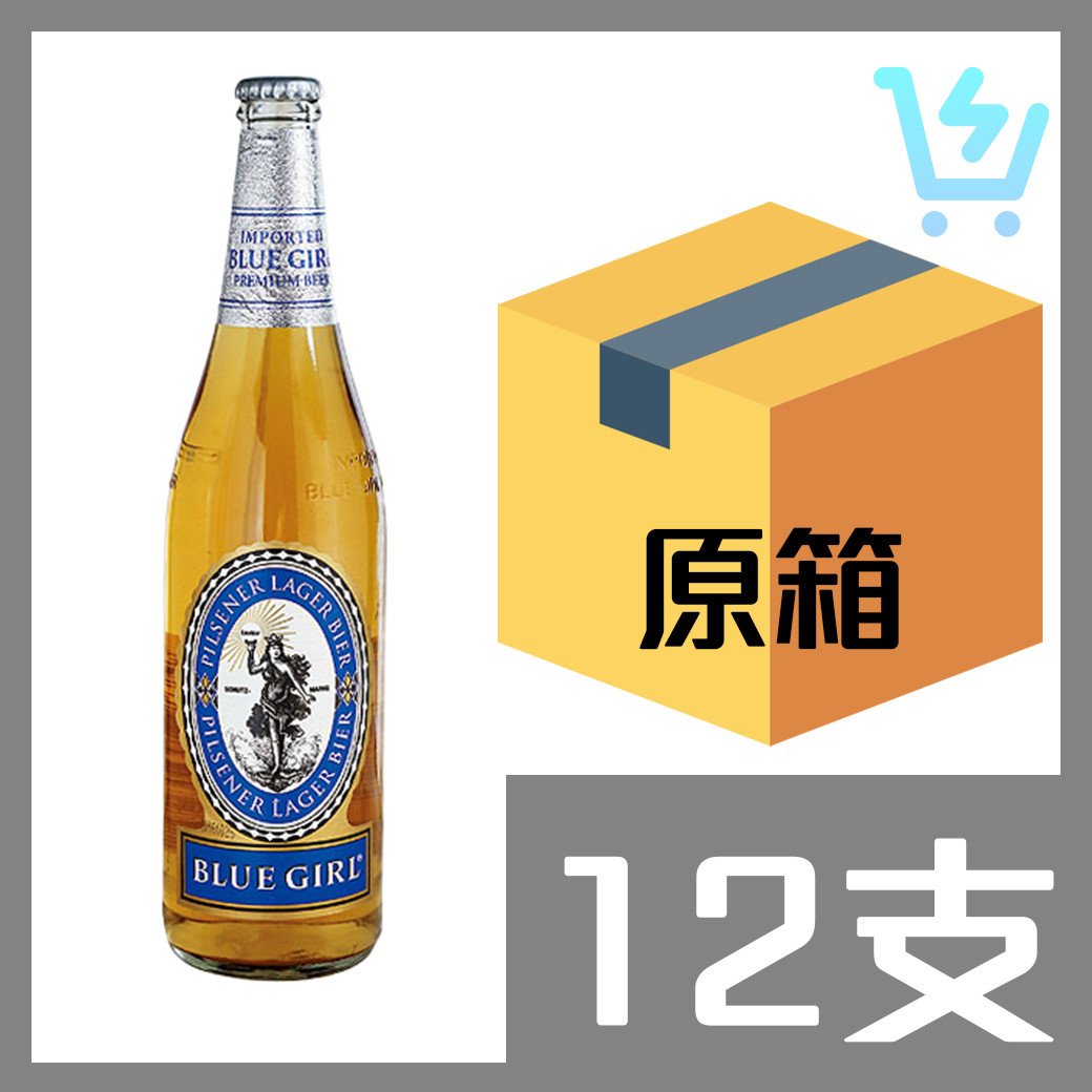 藍妹大支640ml x12樽