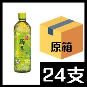 道地 蜂蜜綠茶 500ml x 24支