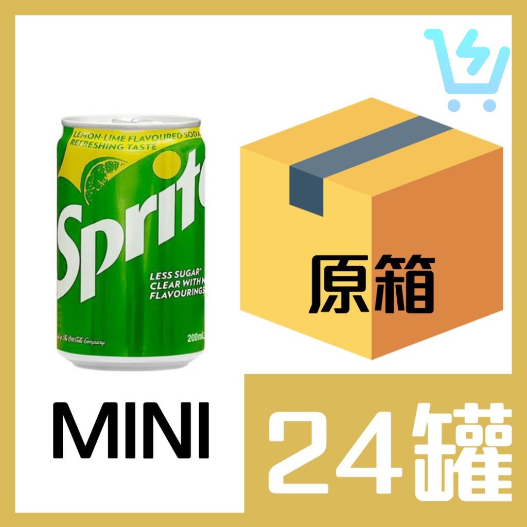 雪碧mini200ml x24罐