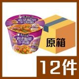 康師傅老壇酸菜牛肉麵碗裝 x12個