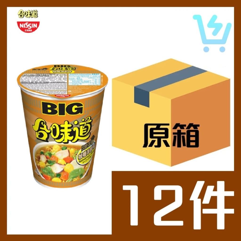 合味道杯麵 100g (咖喱海鮮味) – 原箱 X 12個