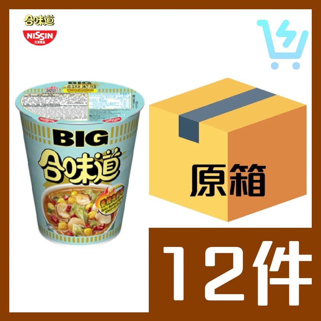 合味道杯麵 100g (香辣海鮮味) 原箱 X 12個
