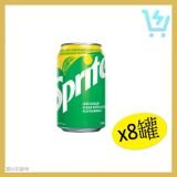 雪碧330ml x8罐
